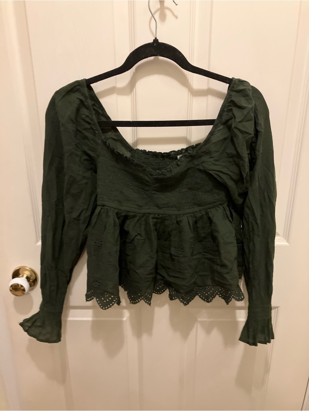 American Eagle Green Blouse